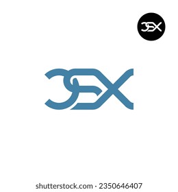 Letter CSX Monogram Logo Design