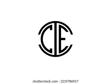 letter CTE logo vector, letter CTE business logo icon company svg