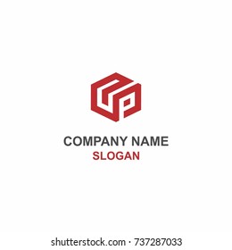 UP letter cube logo.