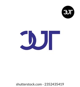 Letter CUT Monogram Logo Design
