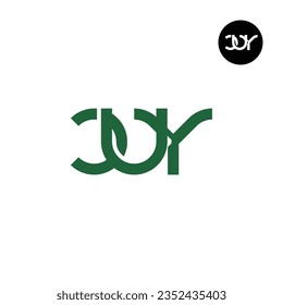 Letter CUY Monogram Logo Design