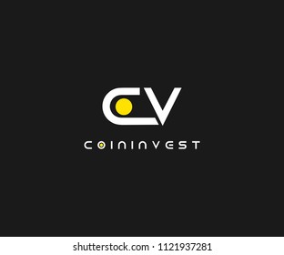 Letter CV Logo Template