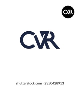 Letter CVR Monogram Logo Design