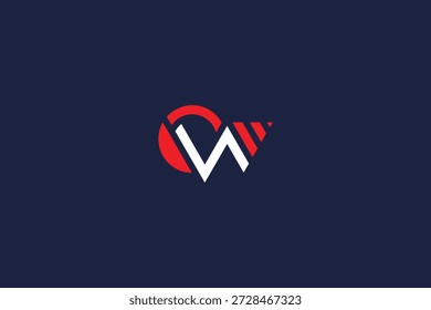 Letra CW Logo Icono Diseño Plantilla Vector Inspiración Logo Diseño simple