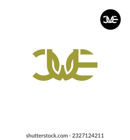 Letter CWE Monogram Logo Design