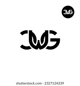 Letter CWG Monogram Logo Design