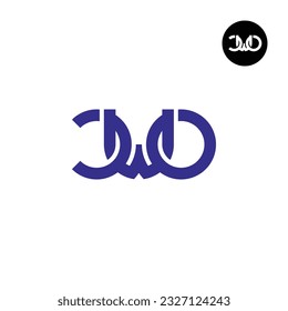 Letter CWO Monogram Logo Design