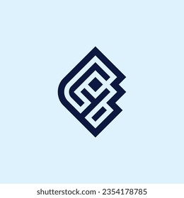 Buchstabe CY oder YC-Logo