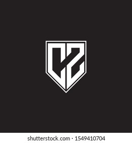 Letter CZ logo Design Template
