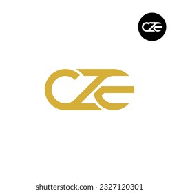 Letter CZE Monogram Logo Design