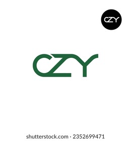 Letter CZY Monogram Logo Design