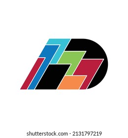 Letter D Building Logo Design