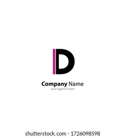 letter d business logo concept