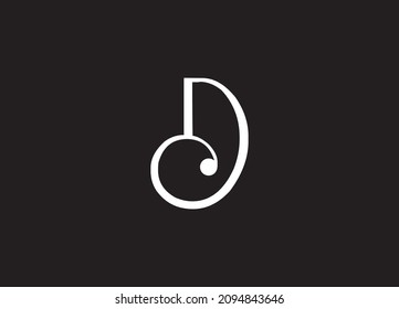 Letter D C icon logo design template.creative initial C D symbol