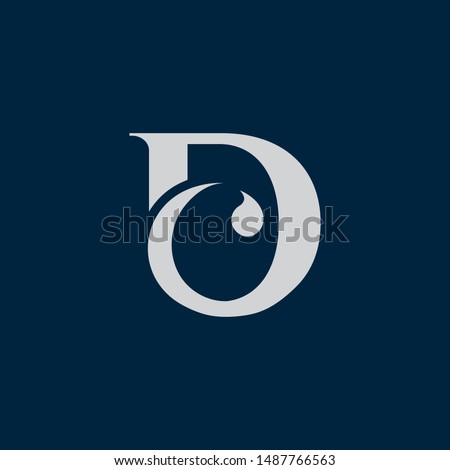 Letter D C icon logo design template.creative initial C D symbol	