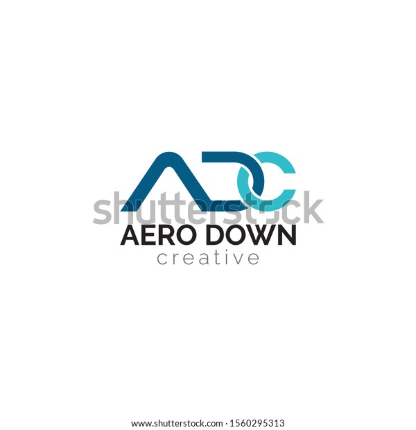Letter D C Logo Design Concept 