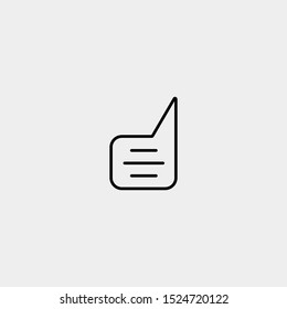 Letter D Chat Logo Template Vector Design