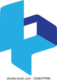 Letter d combine with p logo in vector for business purpose identity company logo