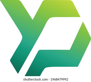Letter d combine with p logo in vector for business purpose identity company logo