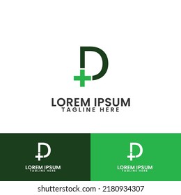 letter D creative logo design template