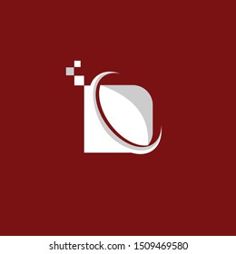 Letter D Digital Database Modern Business Logo