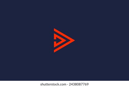 letter d with direction logo icon design vector design template inspiration