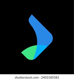 Letter D - Direction Logo Template