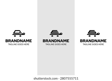 Letter D E G Tortoise Logo Set, symbolizing endurance, stability, and reliable growth