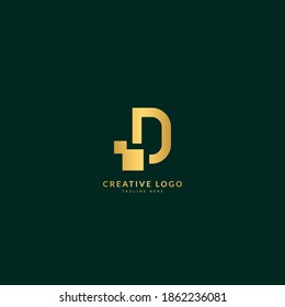 Letter D Elegant Logotype Vector Minimalist Stock Vector (Royalty Free ...