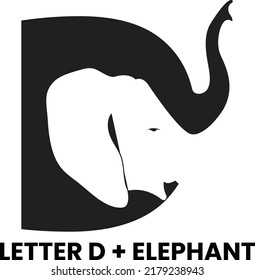 Carta D + Elefante, perfecta para su negocio tan fuerte 