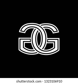 Letter D, G business Concept Logo