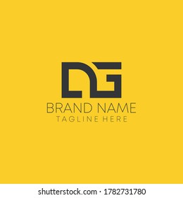 letter d and g joint letter logo. dg log vector. abstract modern creative business d g letter logo vector. 