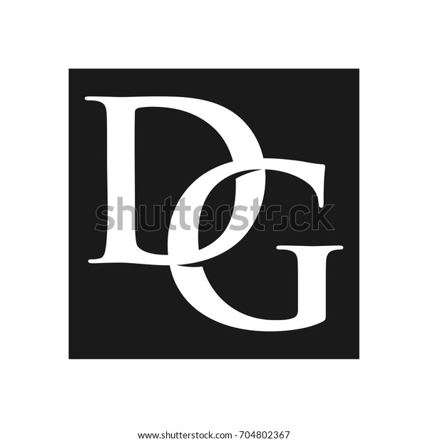 Letter D G Vector Logo Stock Vector (Royalty Free) 704802367 | Shutterstock