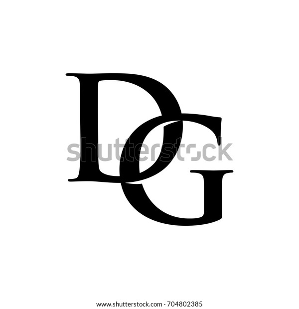 Letter D G Vector Logo Stock Vector (Royalty Free) 704802385 | Shutterstock