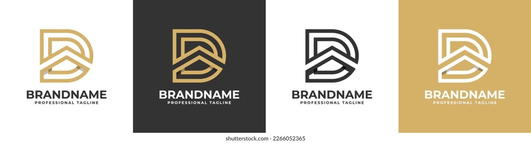 Letter D Home Logo, suitable for any business realted to home with D initial.