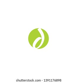 letter D icon logo design concept