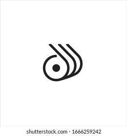 Letter D  icon Logo design Template Illustration Stock Vector