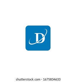 Letter D icon logo. modern Vector 
