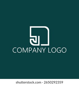 Letter D industrial company logo design