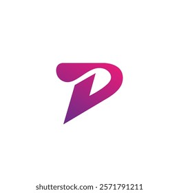 Letter D Initial Logo Template