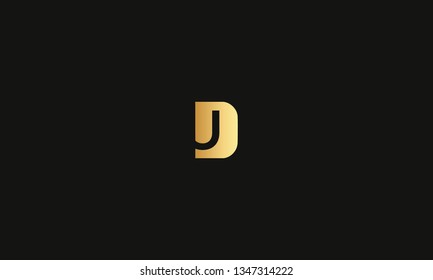 LETTER D AND J LOGO FOR LOGO DESIGN OR ILLUSTRATION USE