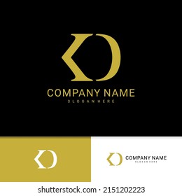 Letter D K logo vector template, Creative K D logo design concepts