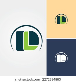 Letter D and L Design Logo Vector