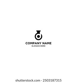 Letter D Lab Logo Template Design Vector