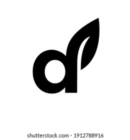 letra D mayúscula negro logo gráfico vectorial