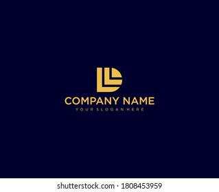 Diseño del logotipo de la línea D de la letra. Símbolo monocromático monocromático lineal creativo mínimo. Diseño universal elegante de señalización vectorial. Logotipo de negocio premium. Símbolo gráfico del alfabeto para la identidad empresarial