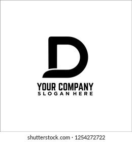 Letter D Logo Stock Vector (Royalty Free) 1254272722 | Shutterstock