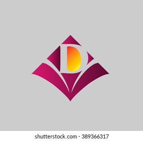 Letter d logo
