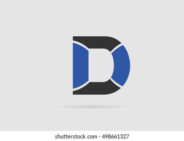Letter D logo
