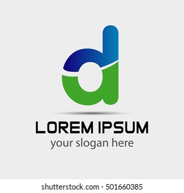 Letter D logo
